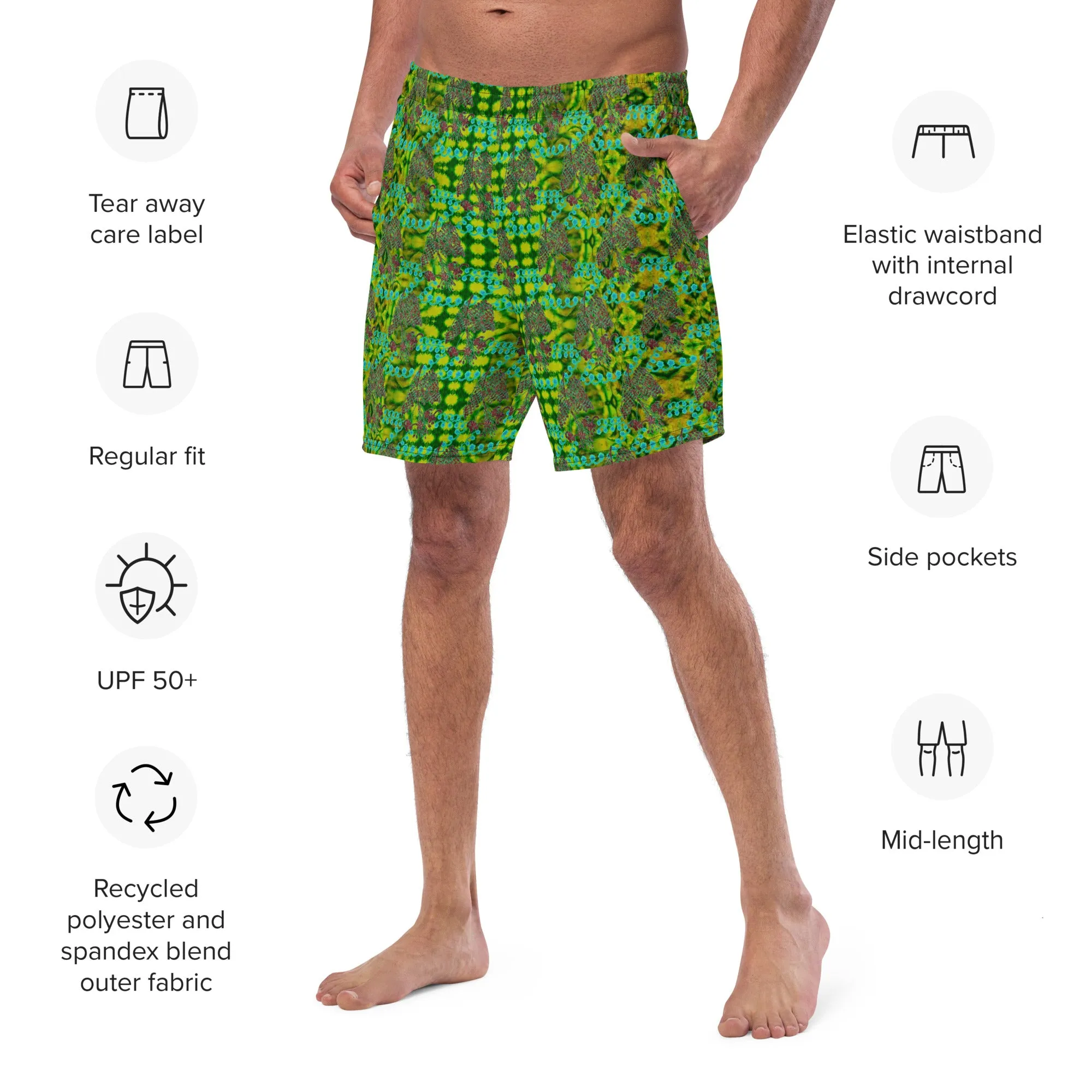 Swim Trunks (Virilis)(WindSong Flower) RJSTH@Fabric#10 RJSTHS2023 RJS