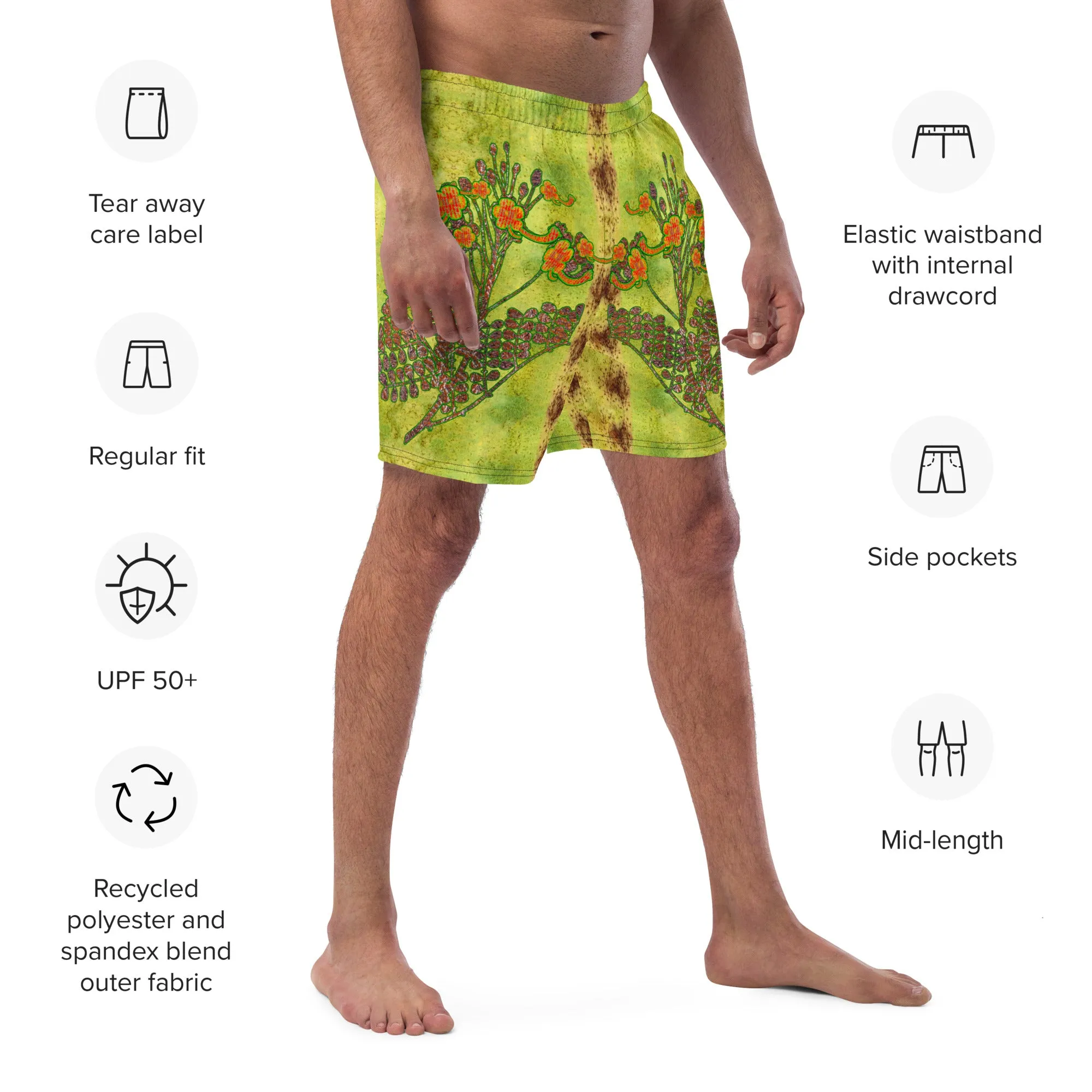 Swim Trunks (Virilis)(WindSong Flower) RJSTH@Fabric#2 RJSTHS2023 RJS