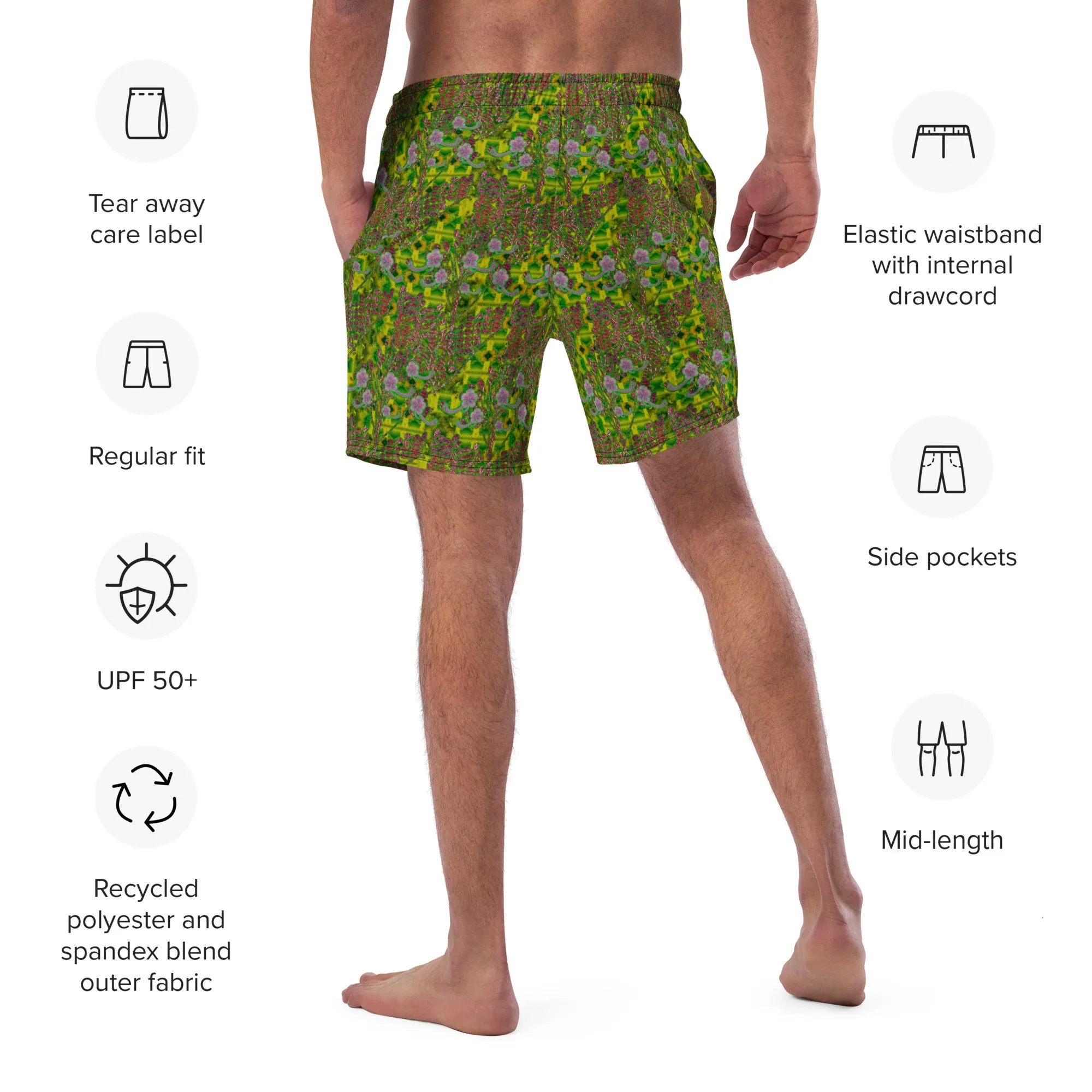 Swim Trunks (Virilis)(WindSong Flower) RJSTH@Fabric#5 RJSTHS2023 RJS