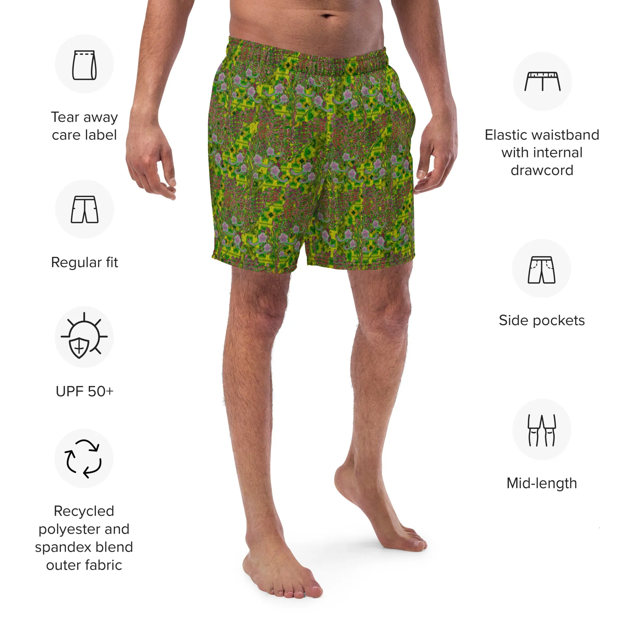Swim Trunks (Virilis)(WindSong Flower) RJSTH@Fabric#5 RJSTHS2023 RJS