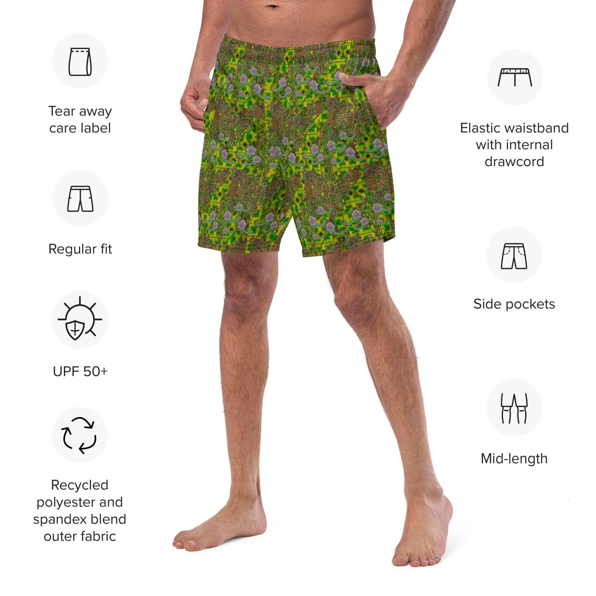 Swim Trunks (Virilis)(WindSong Flower) RJSTH@Fabric#5 RJSTHS2023 RJS