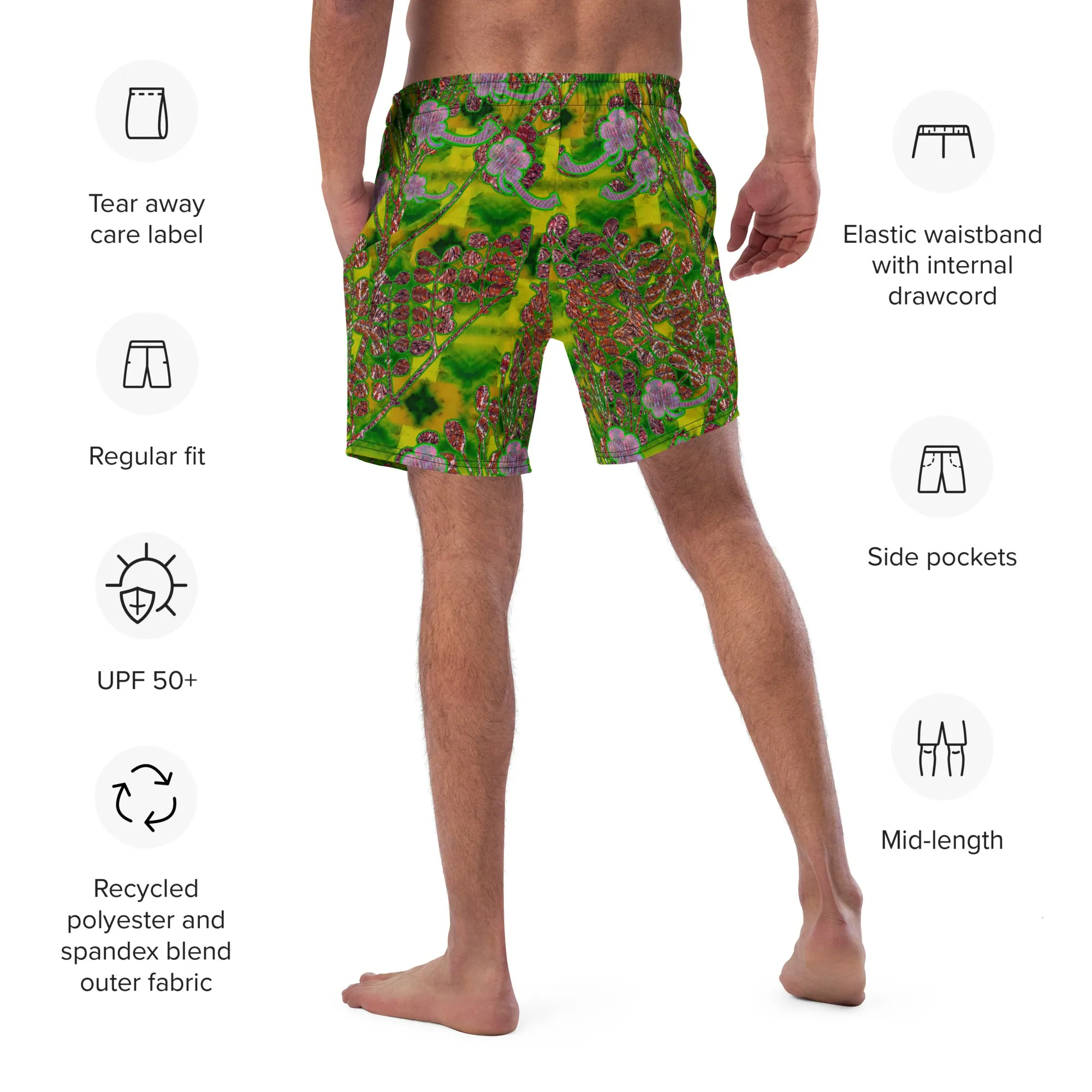 Swim Trunks (Virilis)(WindSong Flower) RJSTH@Fabric#5 RJSTHS2023 RJS