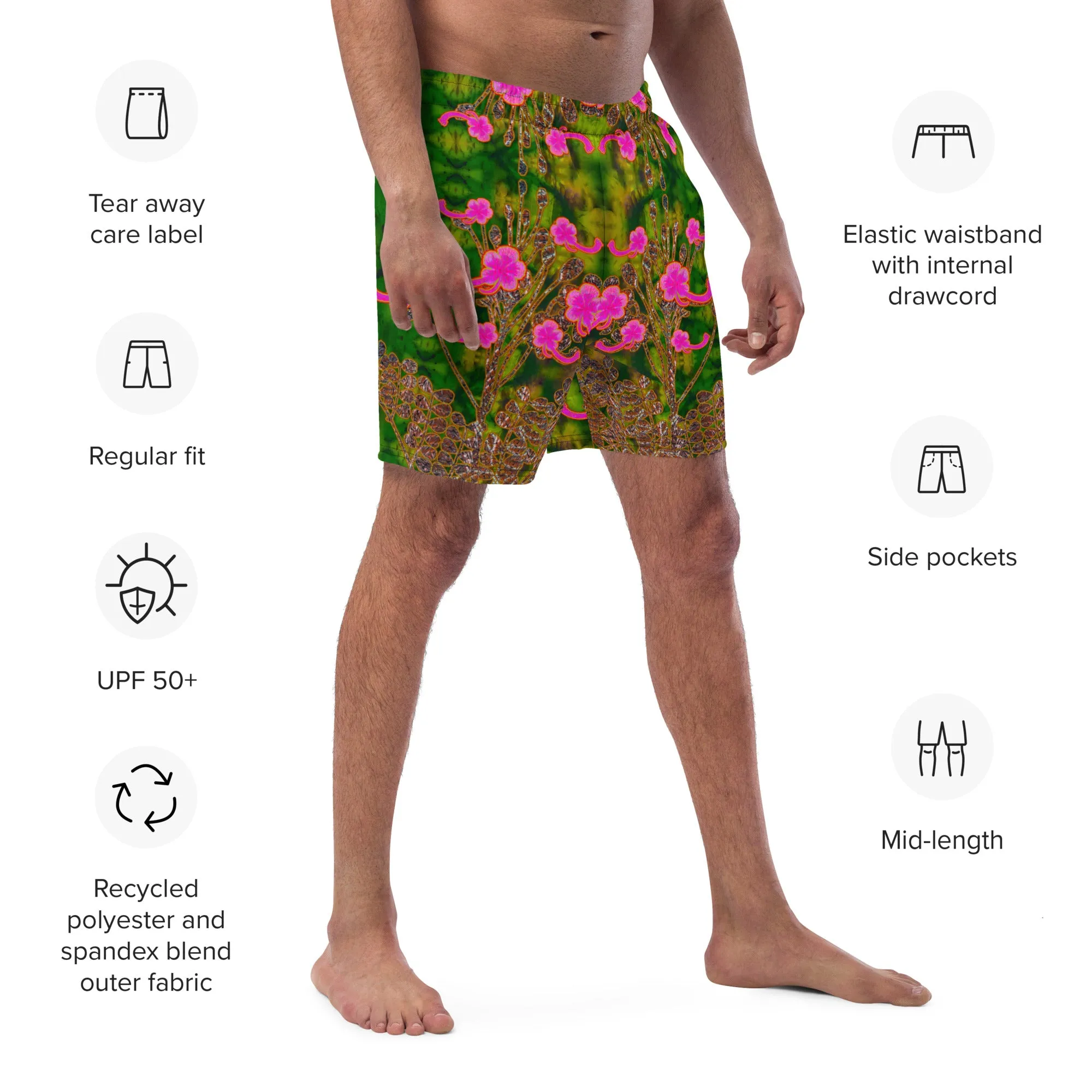 Swim Trunks (Virilis)(WindSong Flower) RJSTH@Fabric#7 RJSTHS2023 RJS