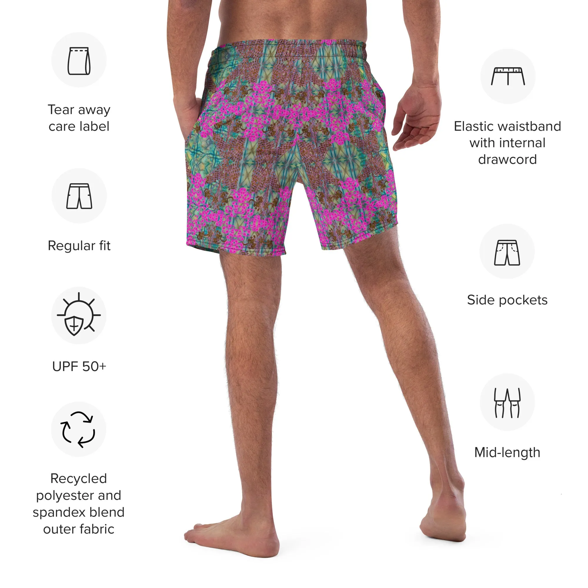 Swim Trunks (Virilis)(WindSong Flower) RJSTH@Fabric#9 RJSTHS2023 RJS