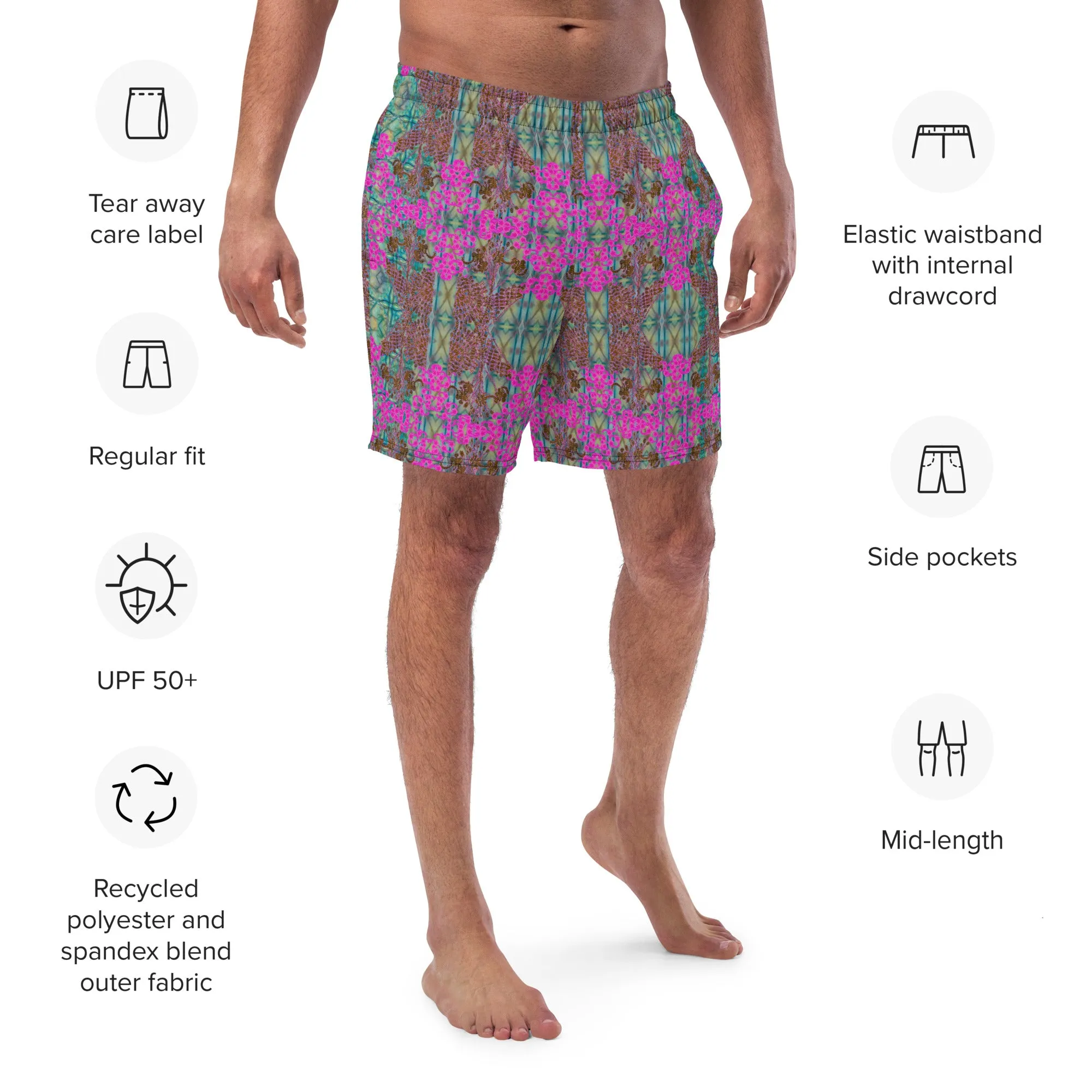 Swim Trunks (Virilis)(WindSong Flower) RJSTH@Fabric#9 RJSTHS2023 RJS