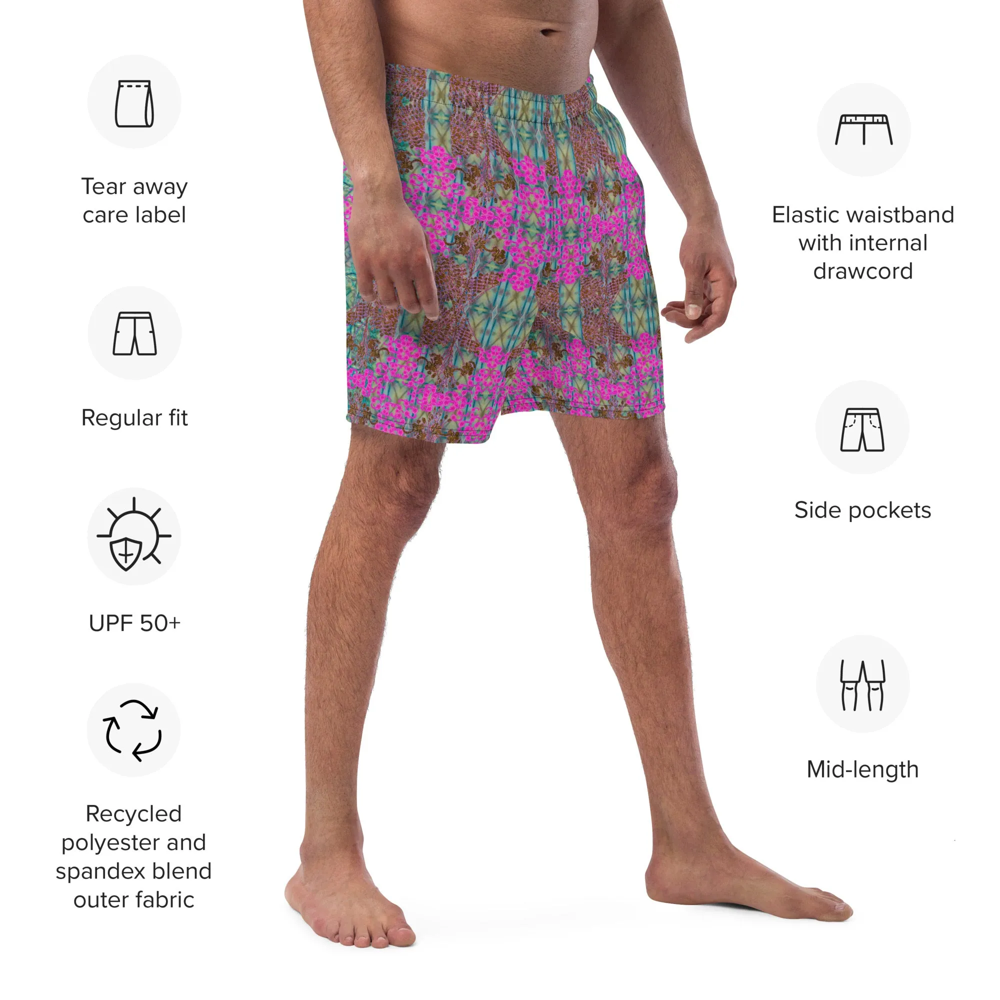 Swim Trunks (Virilis)(WindSong Flower) RJSTH@Fabric#9 RJSTHS2023 RJS