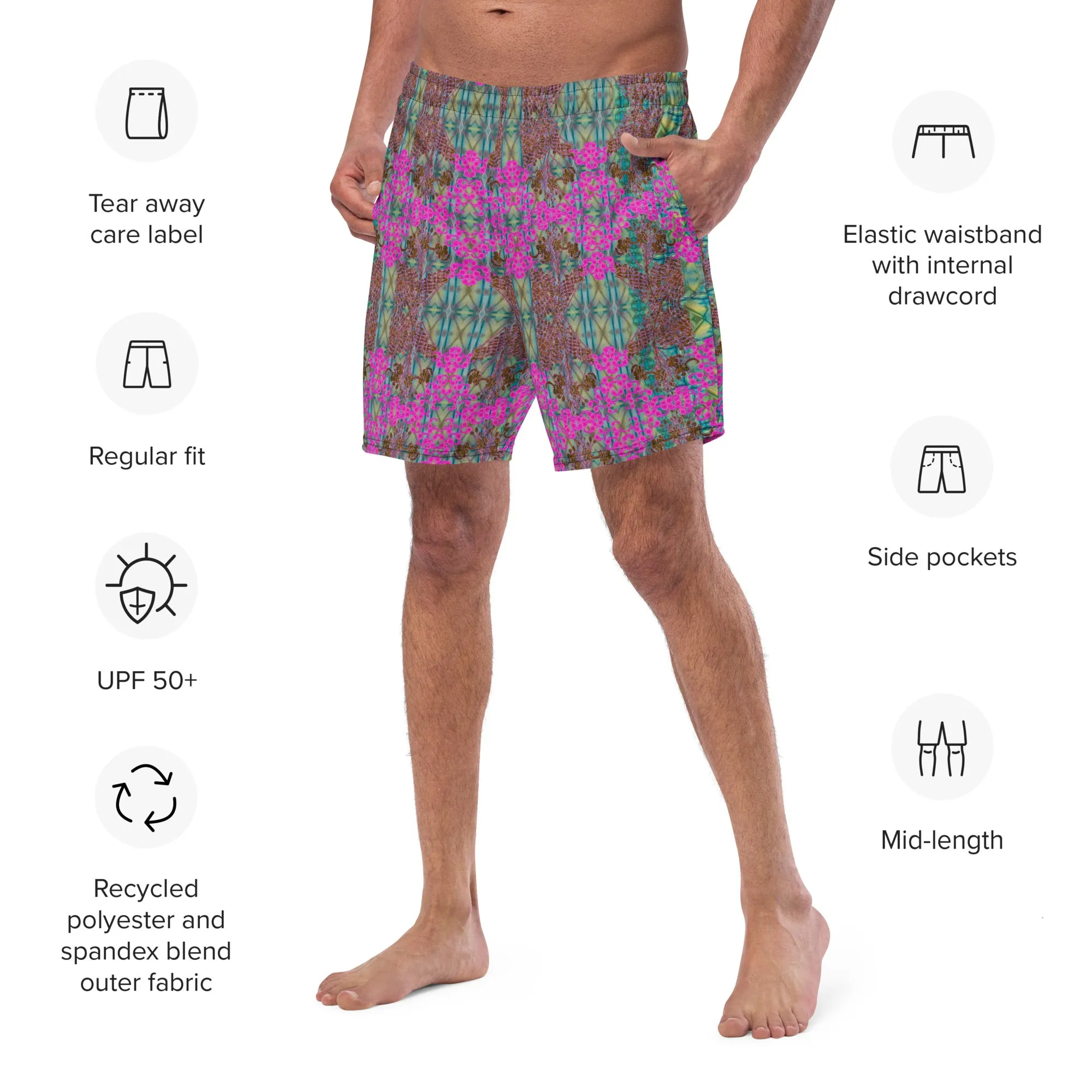 Swim Trunks (Virilis)(WindSong Flower) RJSTH@Fabric#9 RJSTHS2023 RJS