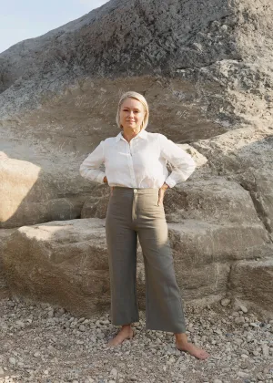 The Kara Pant in Sage