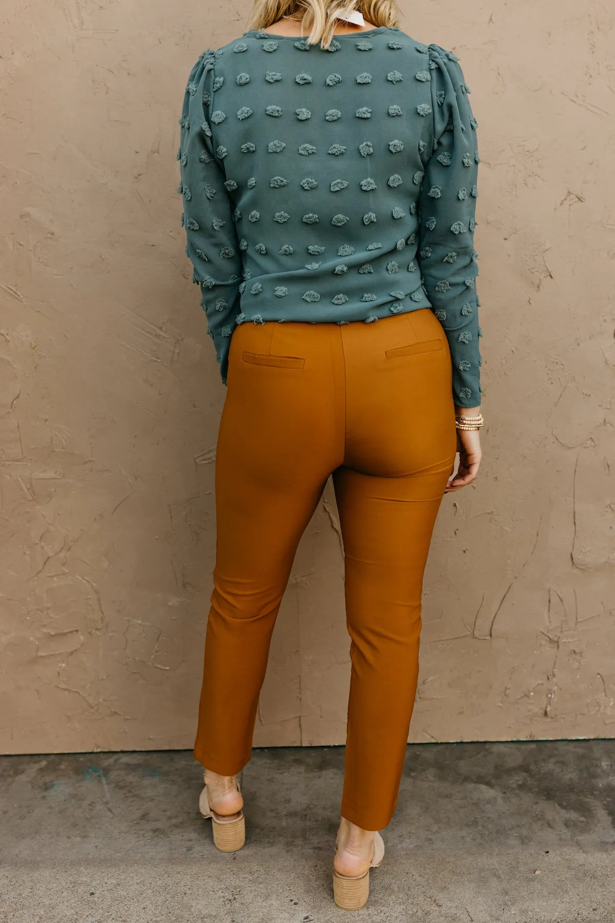 The Reign Straight Leg Trouser Pants  - FINAL SALE