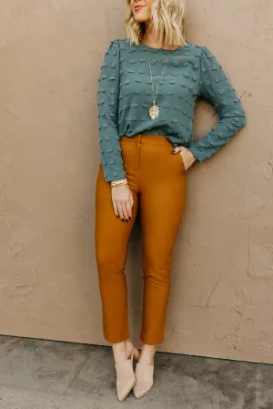 The Reign Straight Leg Trouser Pants  - FINAL SALE
