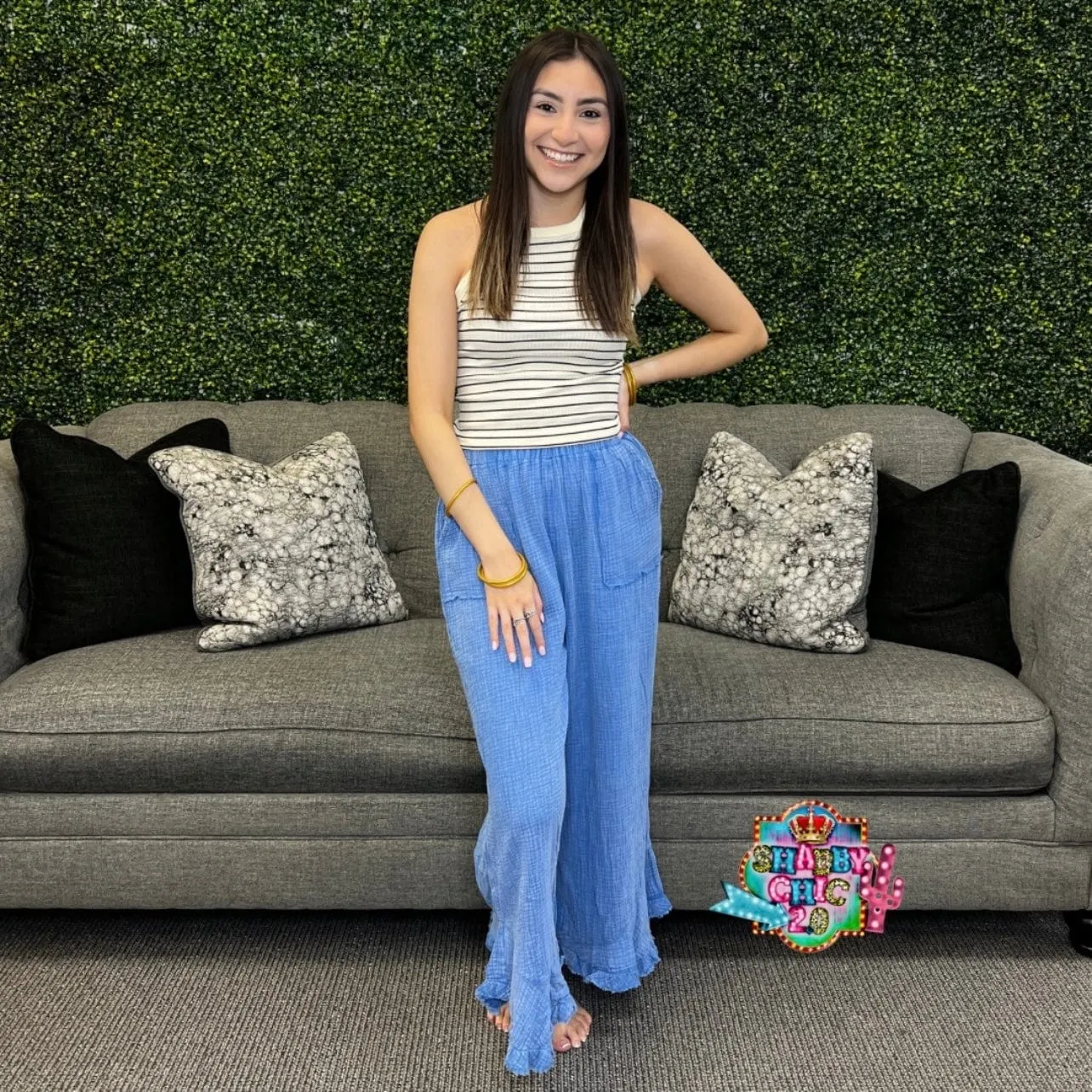 Time to Chill Pants - Blue