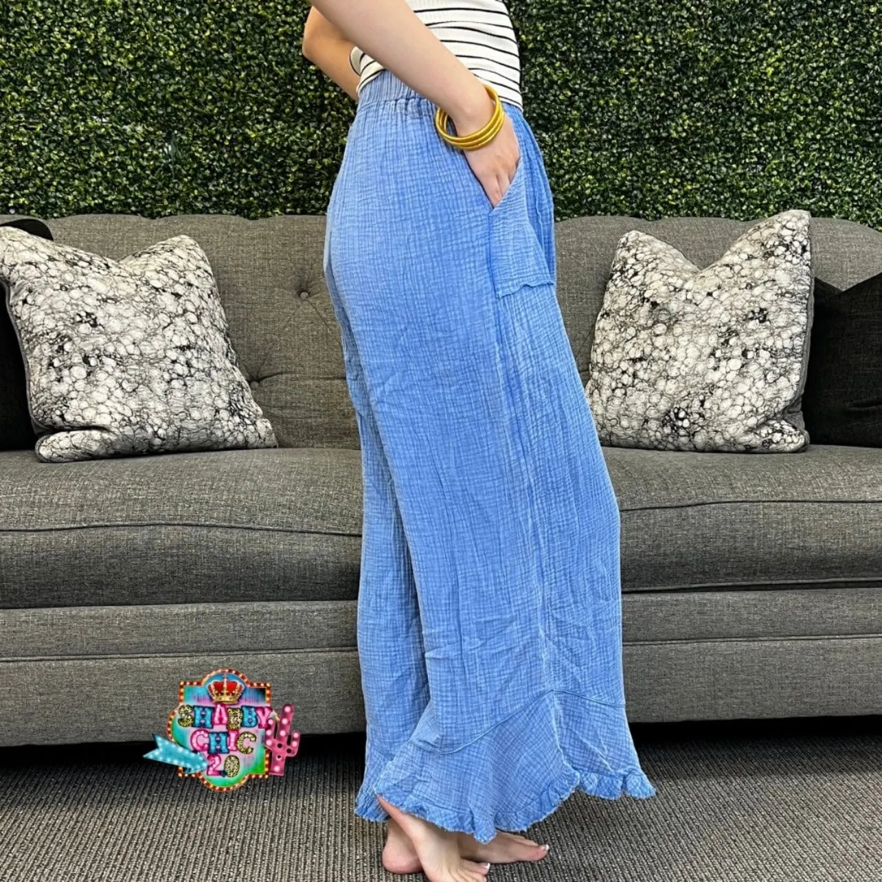 Time to Chill Pants - Blue