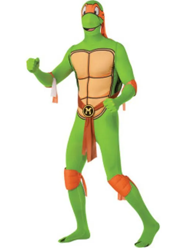 Tmnt Michelangelo 2 Nd Skin Suit Size L