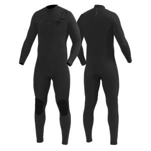 VISSLA MENS 7 SEAS 3/2MM CHEST ZIP STEAMER STEALTH NEW SEASON