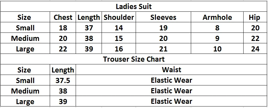 Women's 2Pcs Printed Suit Color Brown