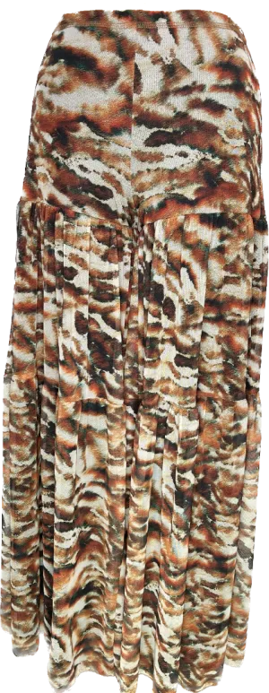 Wood Tiered Pants